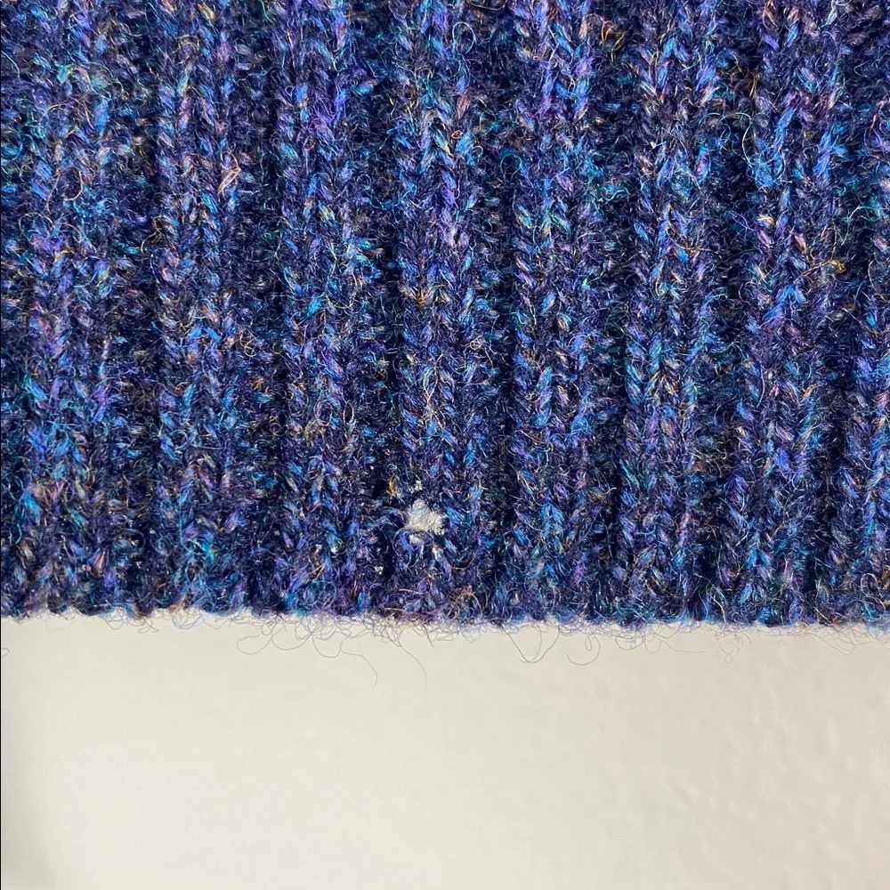 Nordstrom Vintage Scottish Shetland Wool Fair Isle Knit LS Crewneck Sweater - Picture 14 of 14